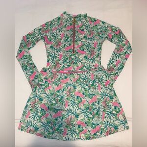 Lilly Pulitzer swimsuit rashgaurd